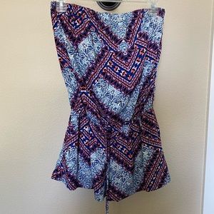 printed romper
